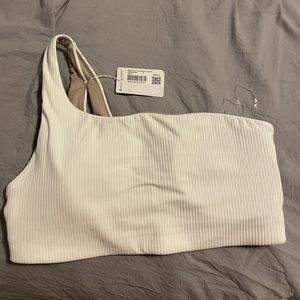 NWT Lululemon Ribbed Nulu Asymmetrical Yoga Bra